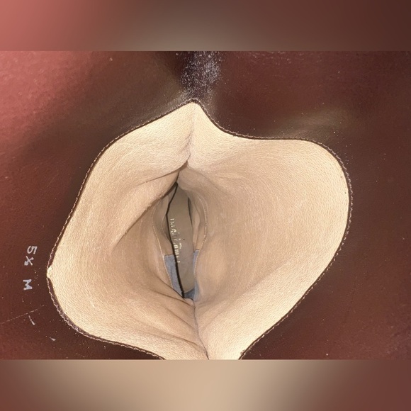 Philip Joseph made in Italy leather boots in brownWomen's size 5.5 like new! - Picture 7 of 8